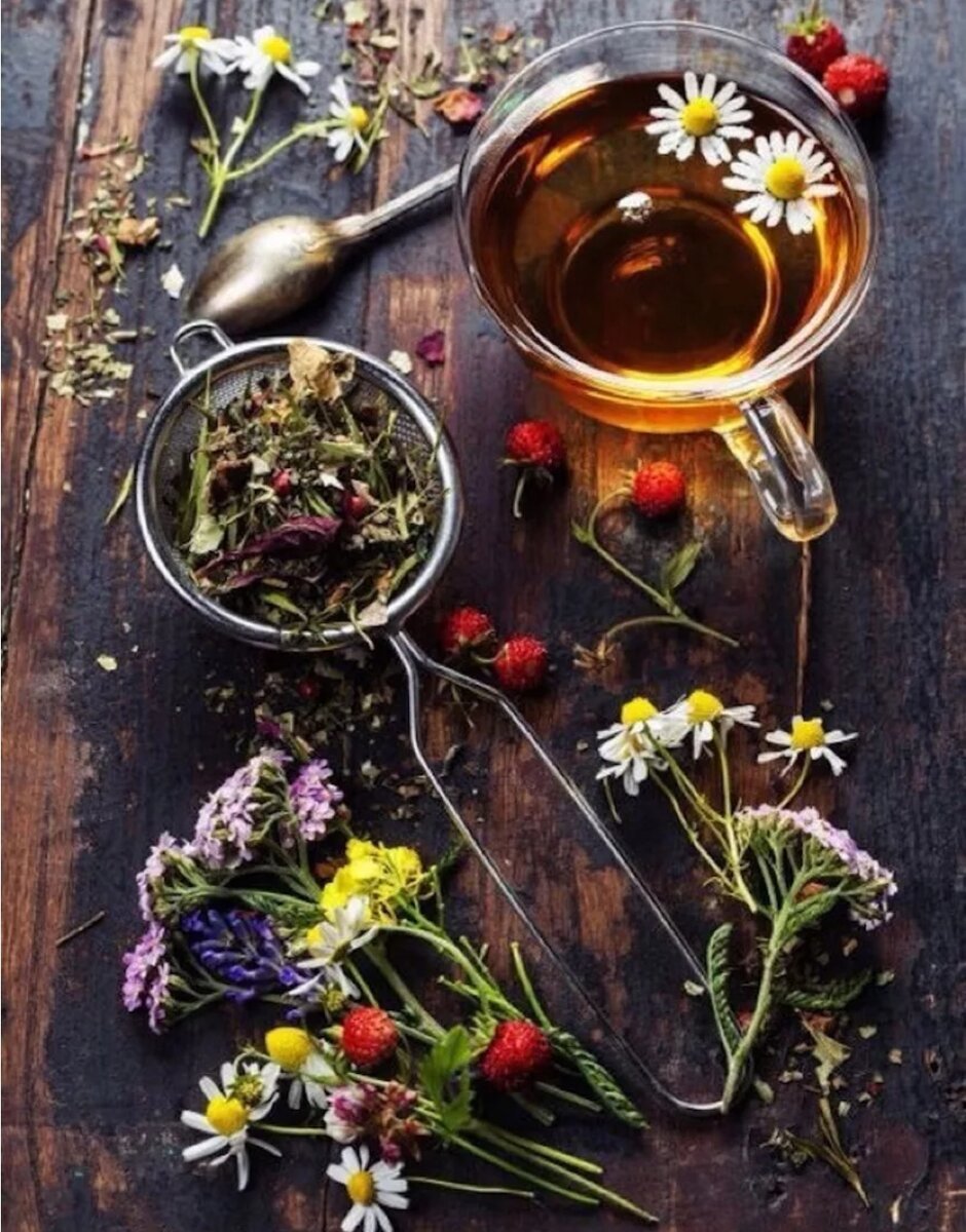 Чаепитие с травами