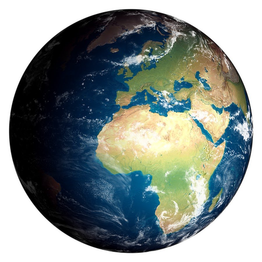 Фото планеты земля на прозрачном фоне