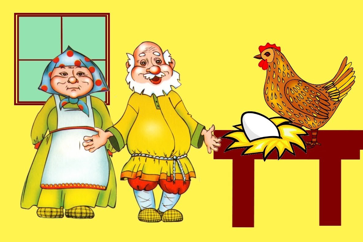 Герои сказки Курочка Ряба