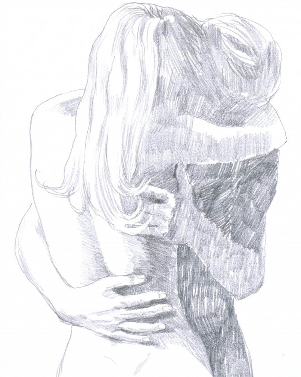 Объятия набросок