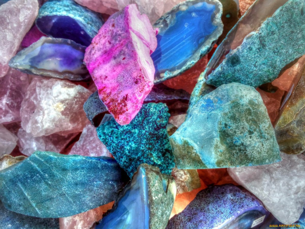 Камни-Самоцветы нерудные ископаемые