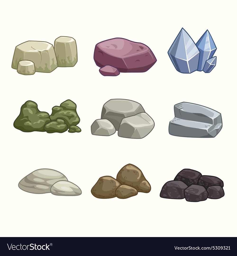 Нарисовать полезные ископаемые