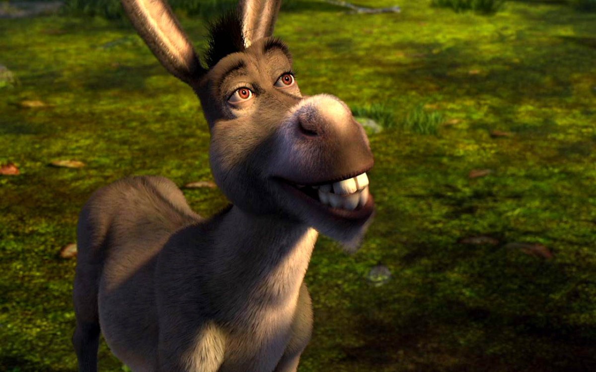 Шрек 2001 осел