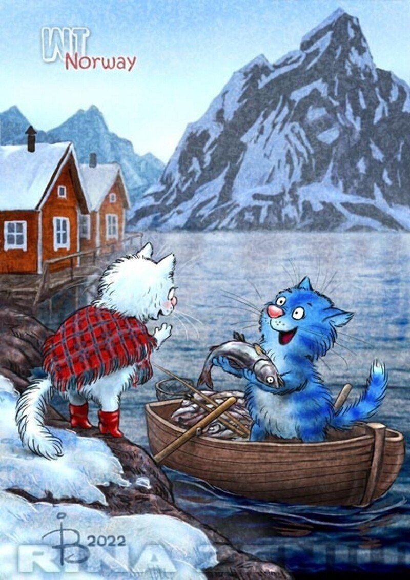 Коты Ирины Зенюк