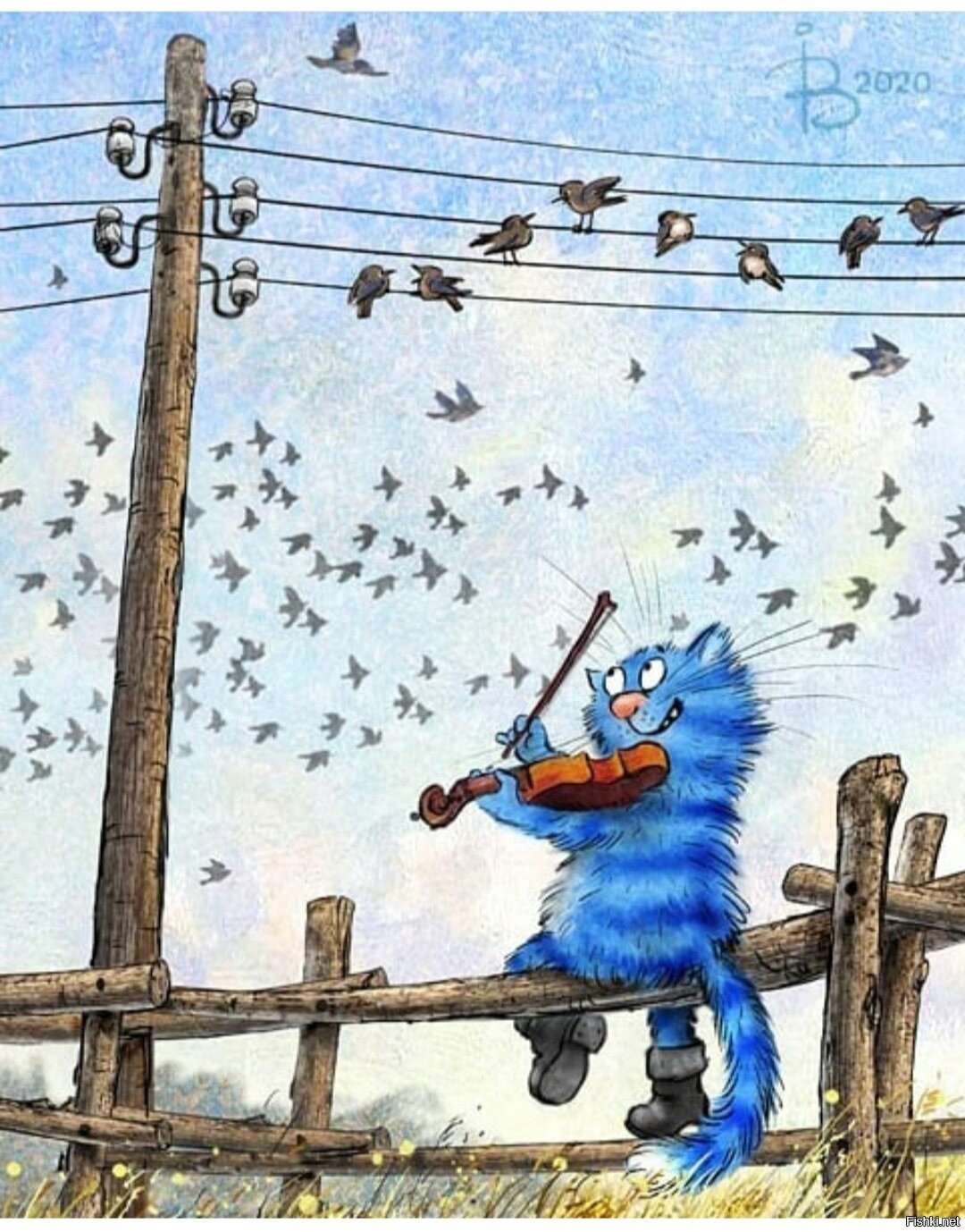 Коты Ирины Зенюк 2017