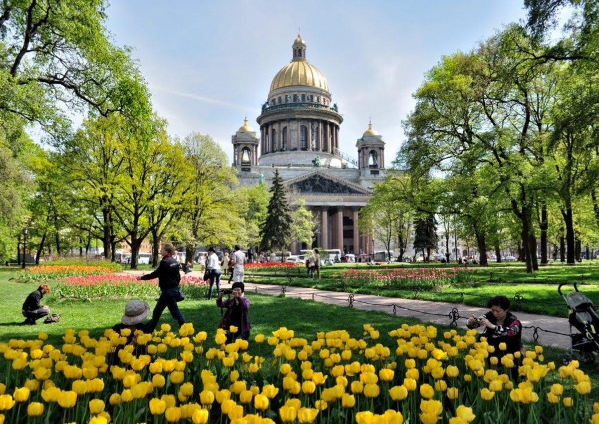 Александровский сад Санкт-Петербург