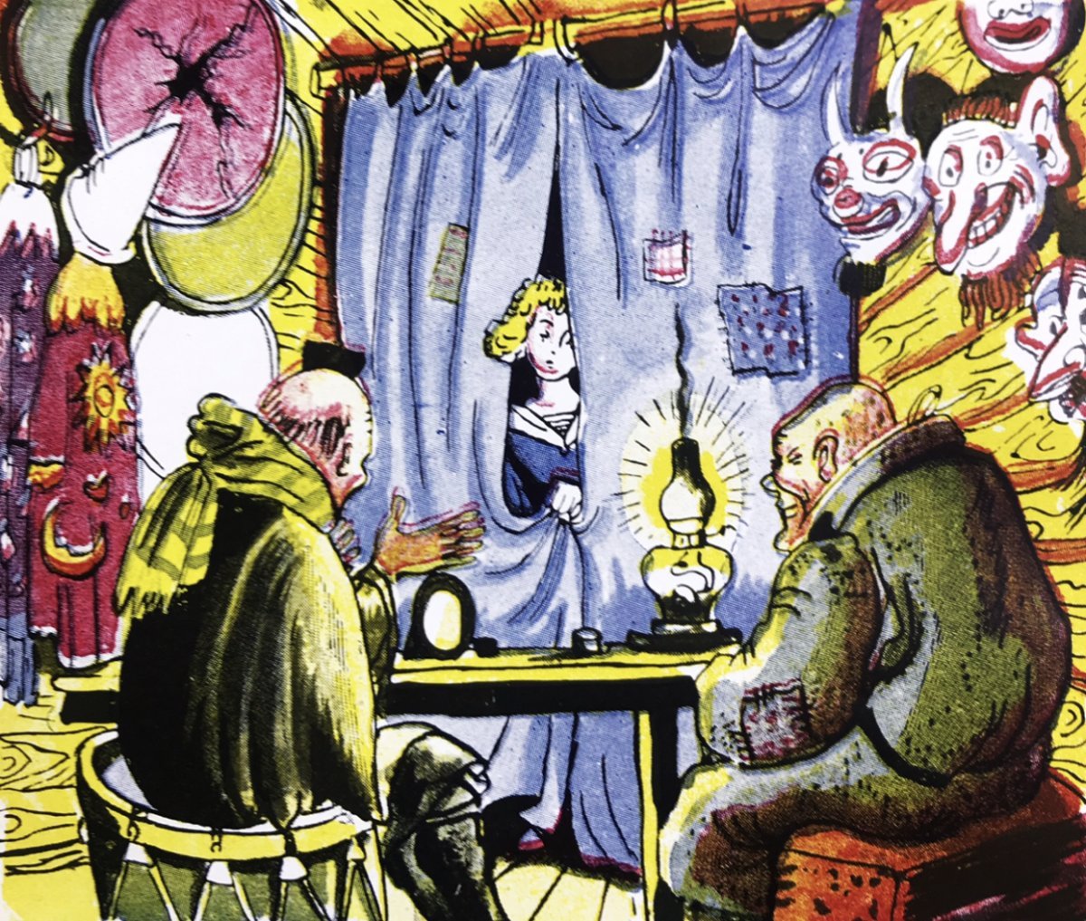 Три толстяка иллюстрации Добужинского