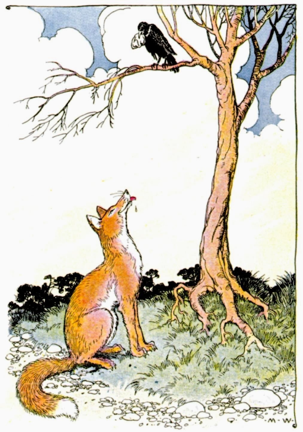 Иван Андреевич Крылов ворона и лисица