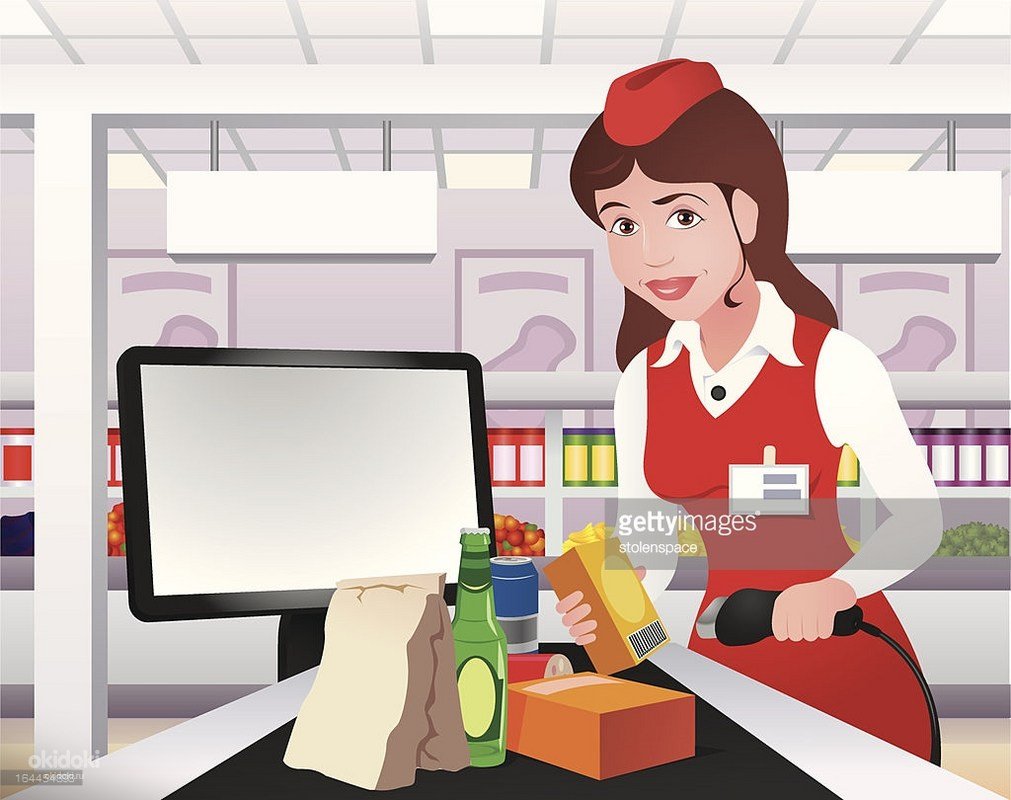 Продавец для детей