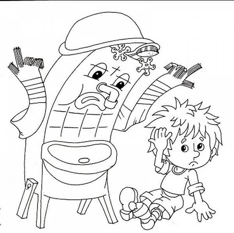 Мойдодыр мультфильм 1954