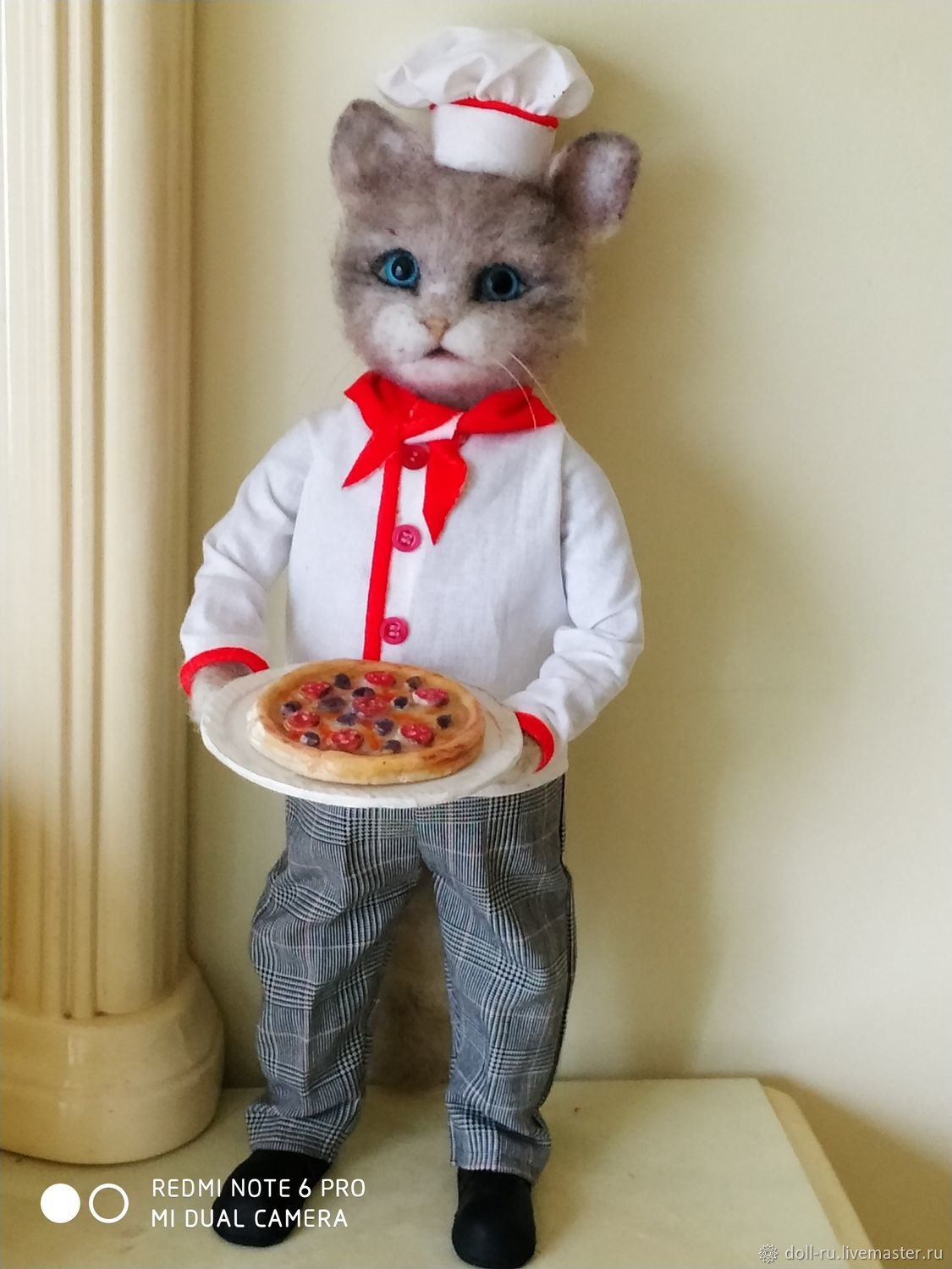 Фартук кошка