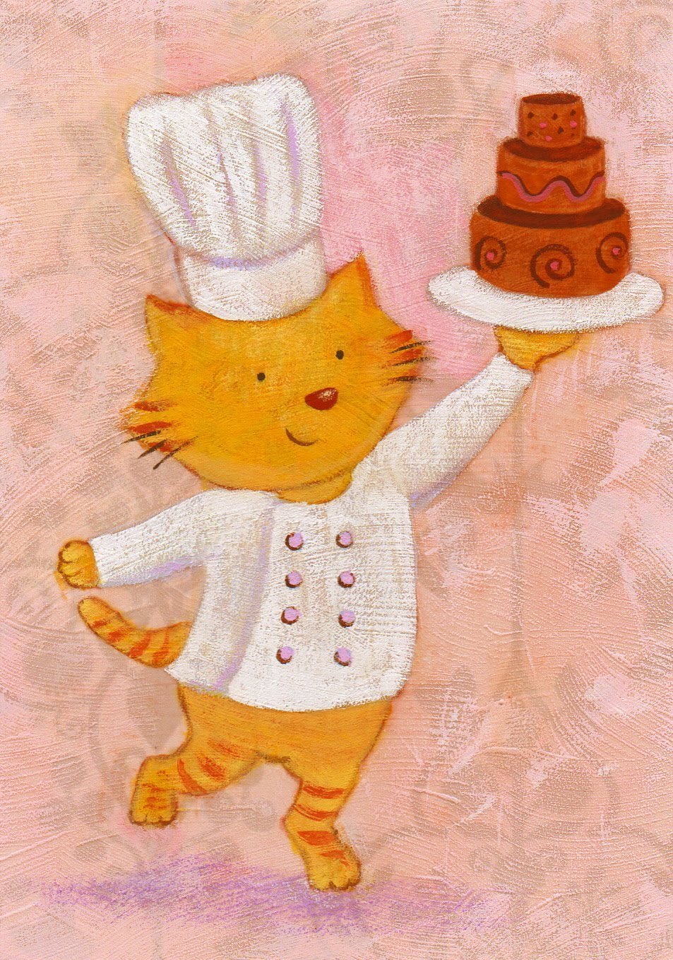 Кот флоппа повар