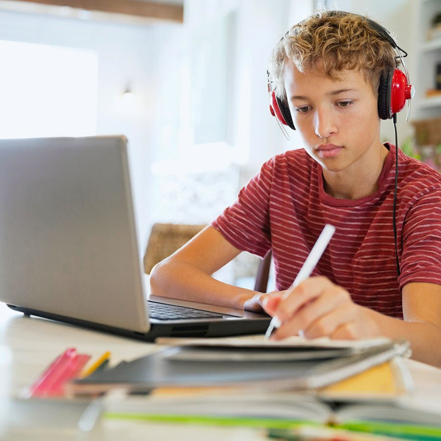 Школьники подростки