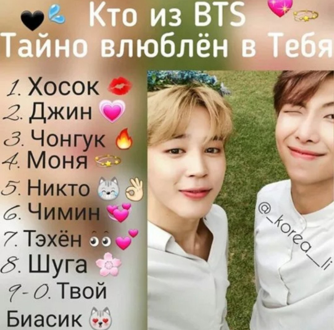 Год рождения БТС участников Дата