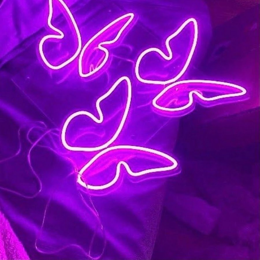 Неоновый фиолетовый