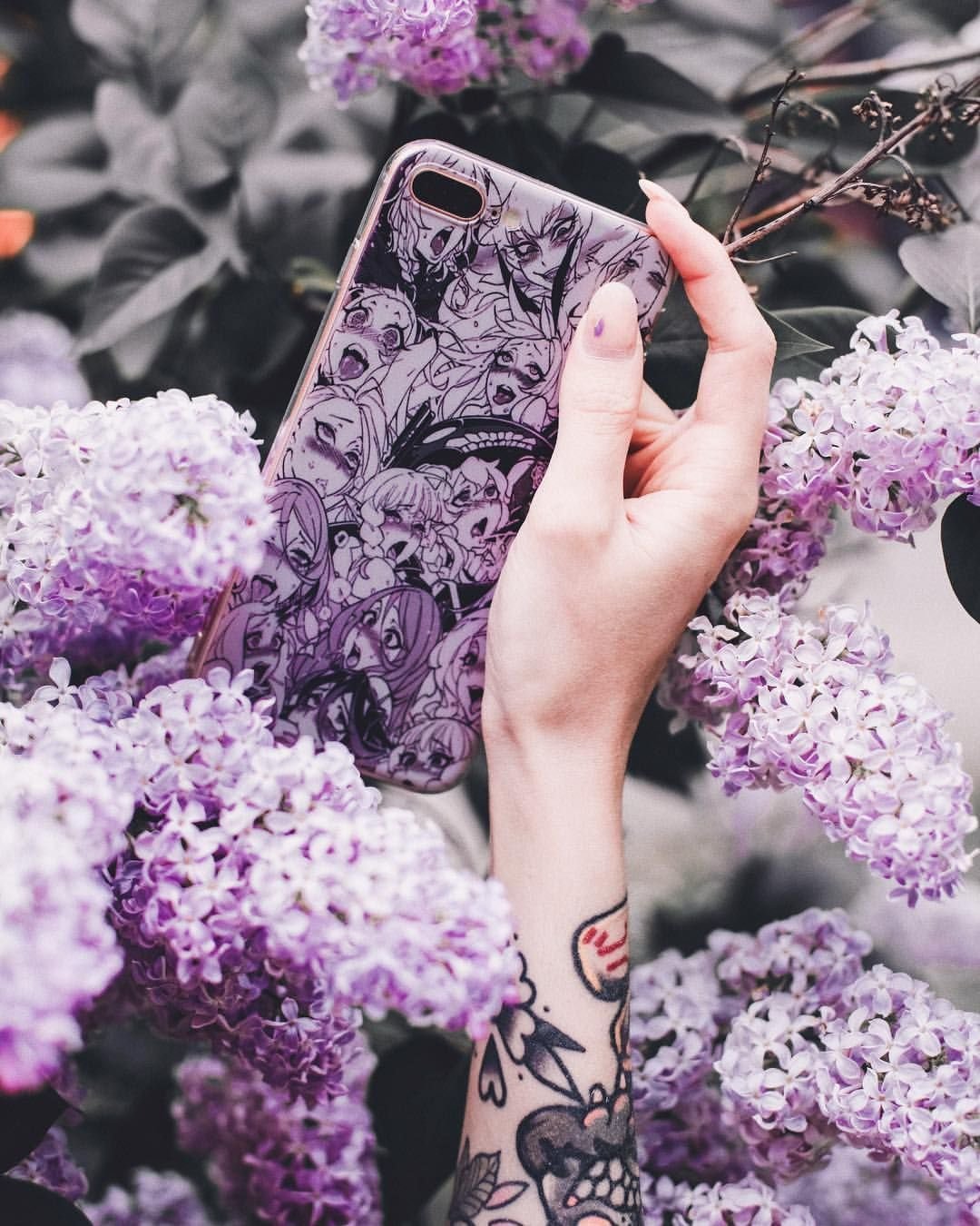 Фиолетовая сирень Эстетика