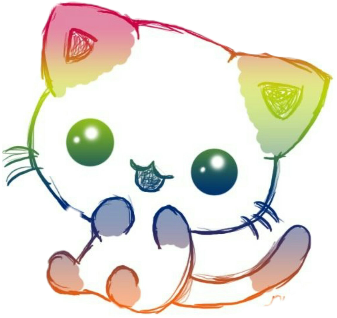 Кавай котик Пушин