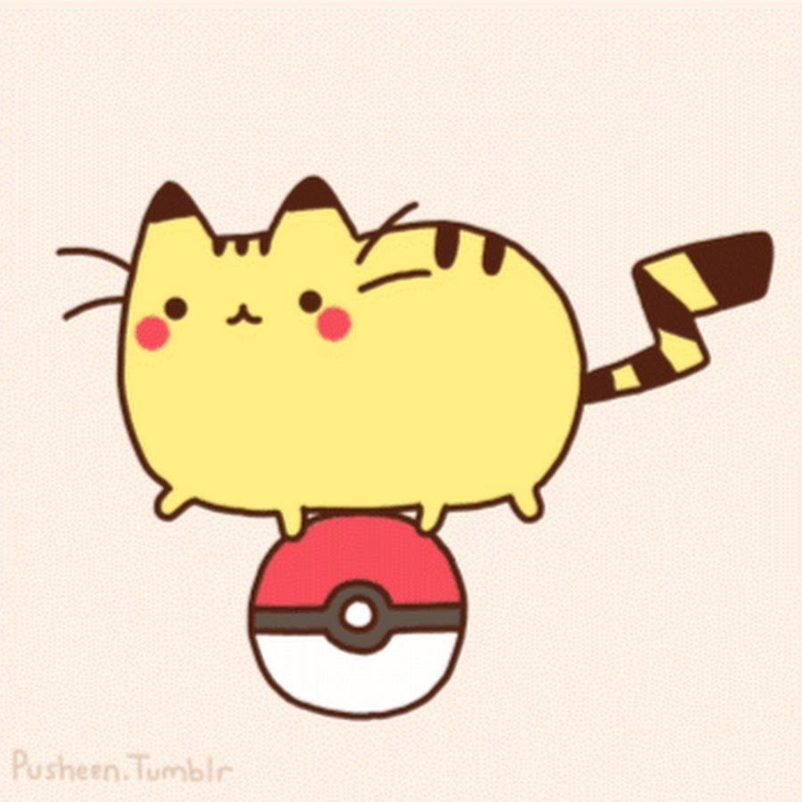 Кот Пушин Единорог милые кот Пушин