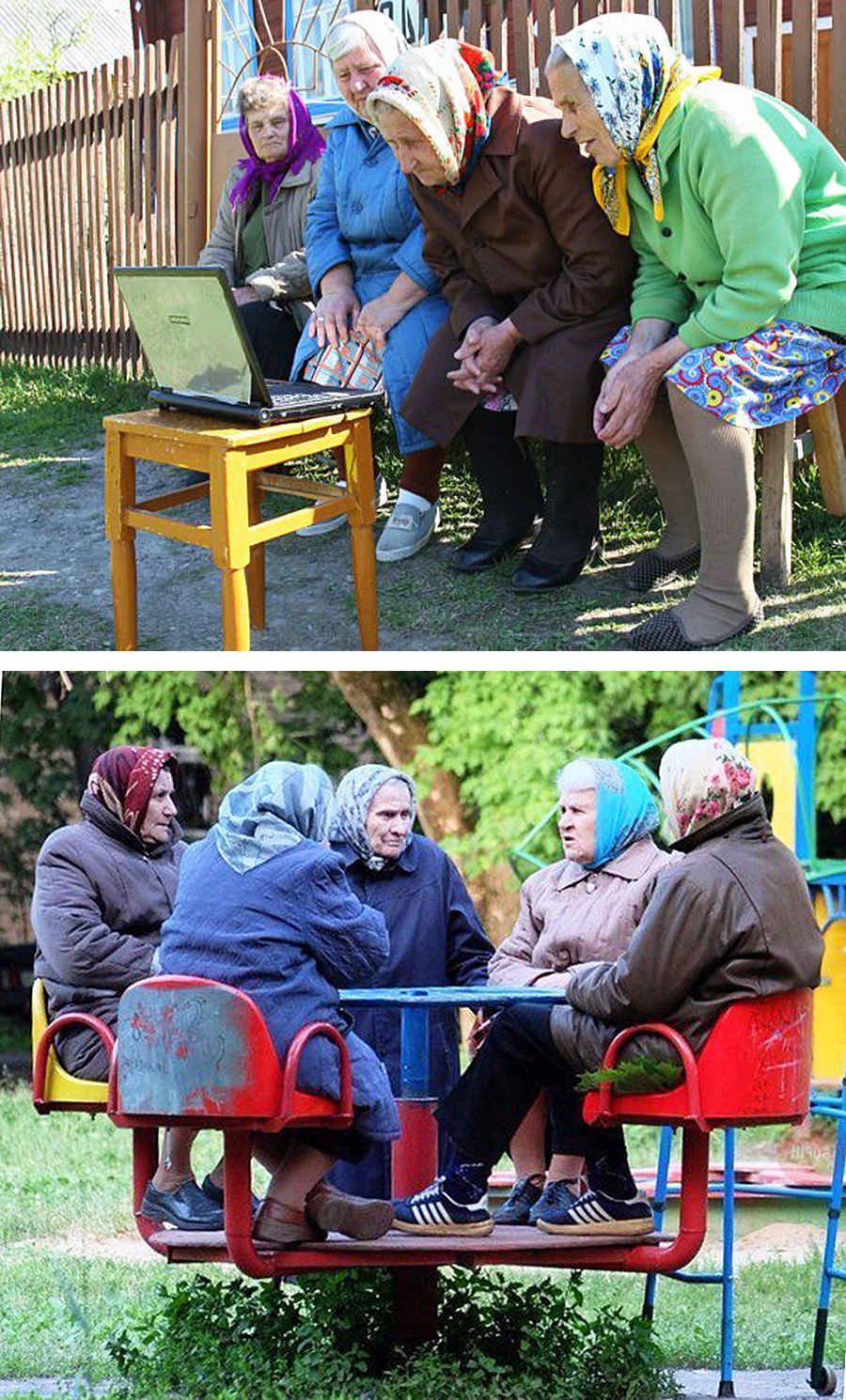 Смешные старушки