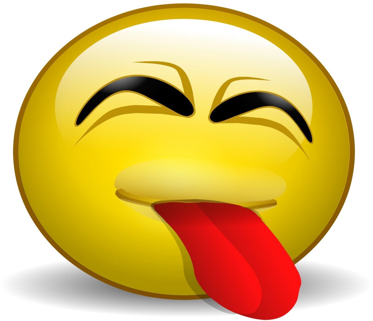 Рожица с языком