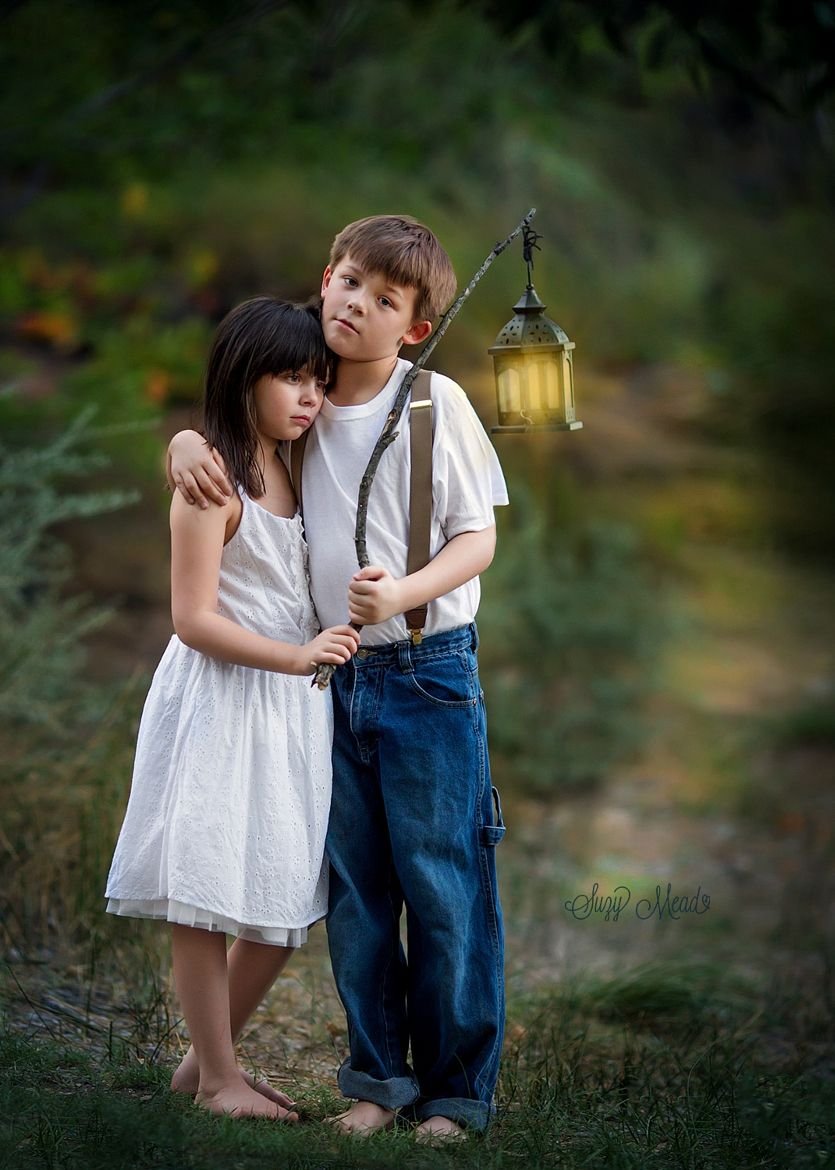 Дети мальчик и девочка