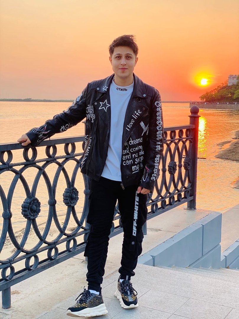 Хабиб Шарипов с мамой