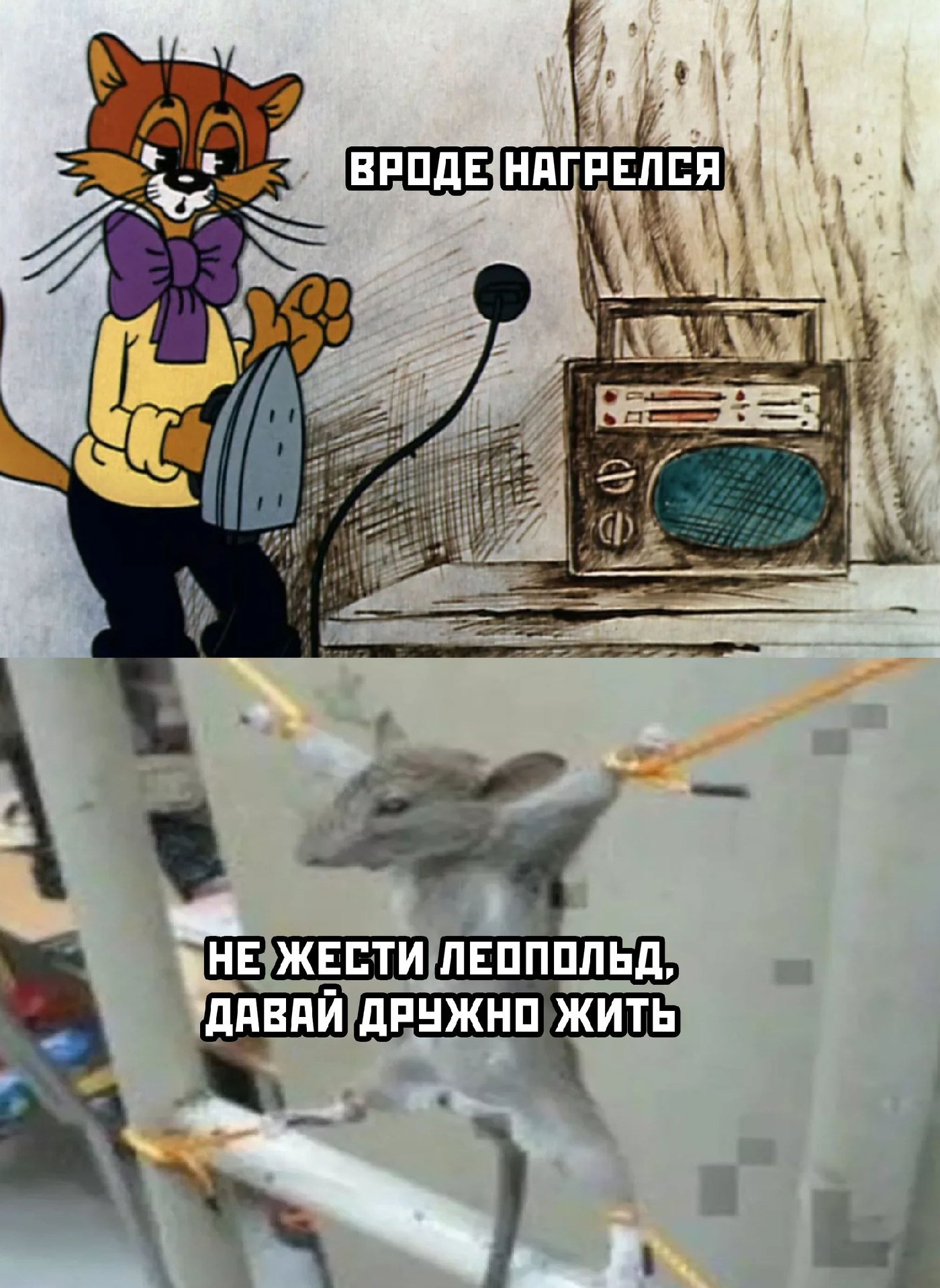 Кот Леопольд мемы