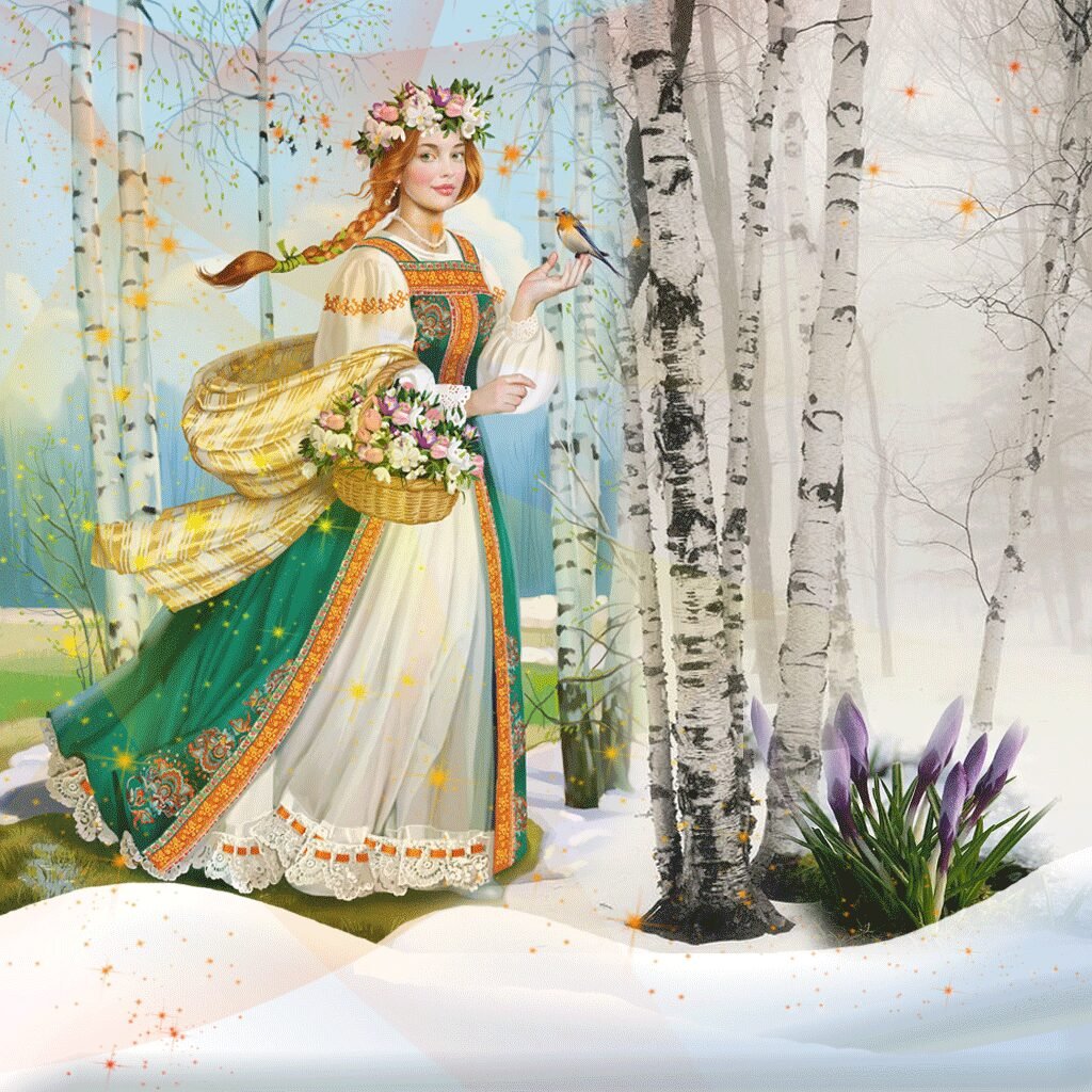 Иллюстрации Татьяны Дорониной весенние