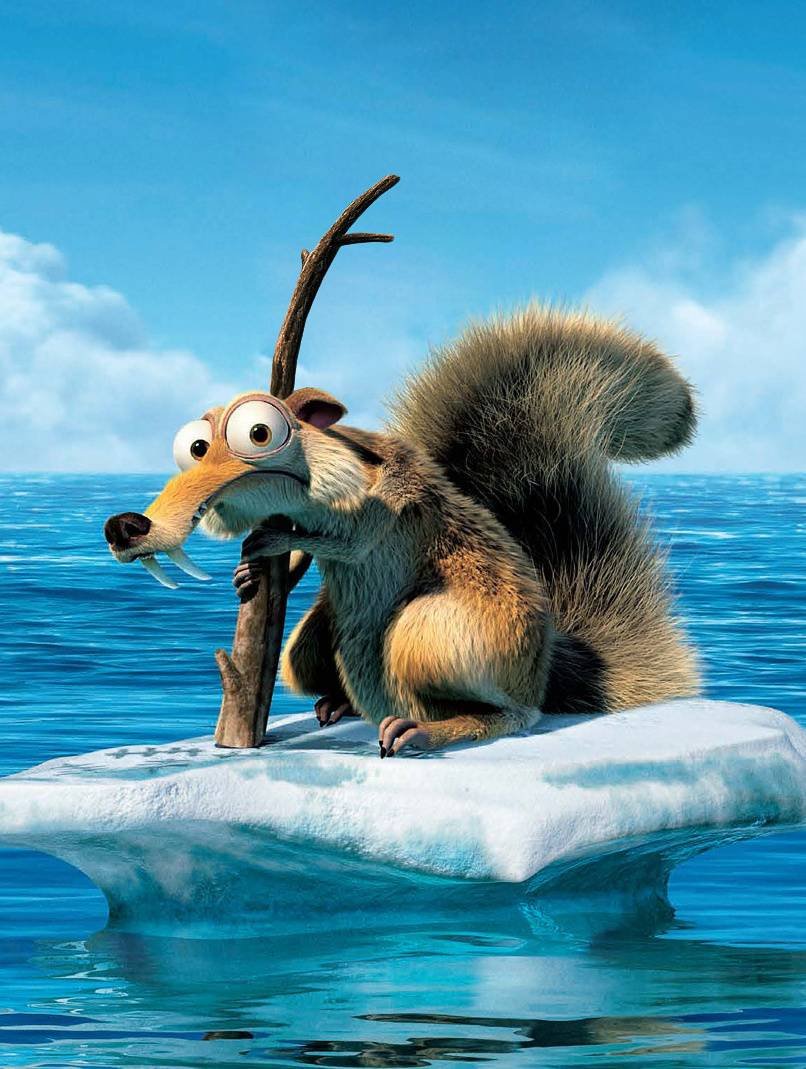 Саблезубая белка из ледникового периода