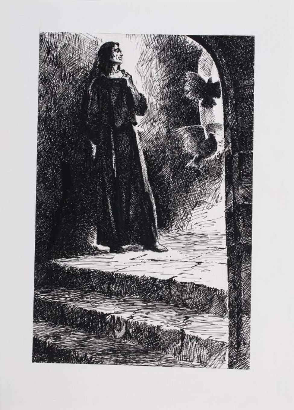 Иллюстрации Ильи Глазунова Мцыри