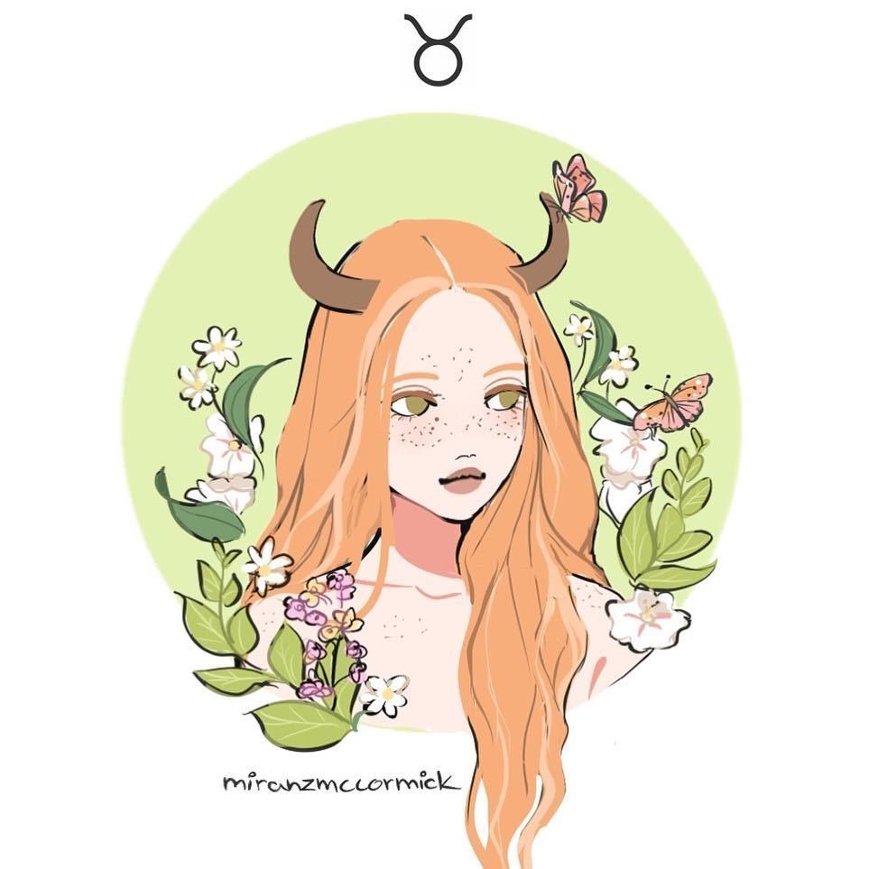 Телец в виде человека