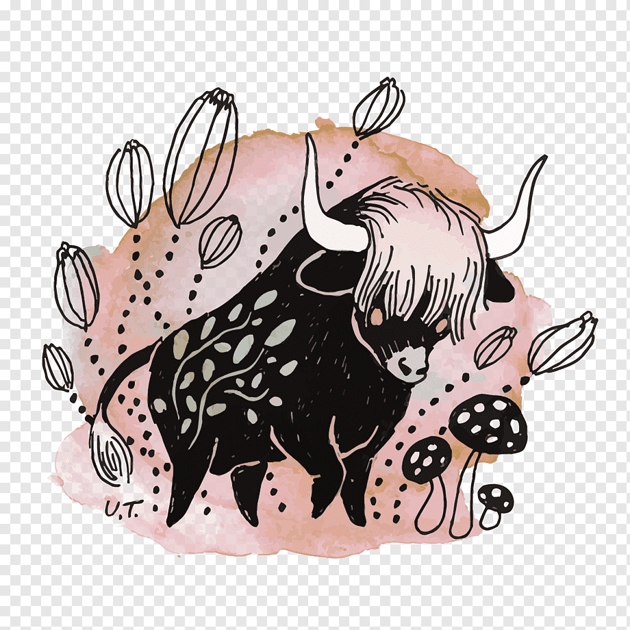 Телец векторный