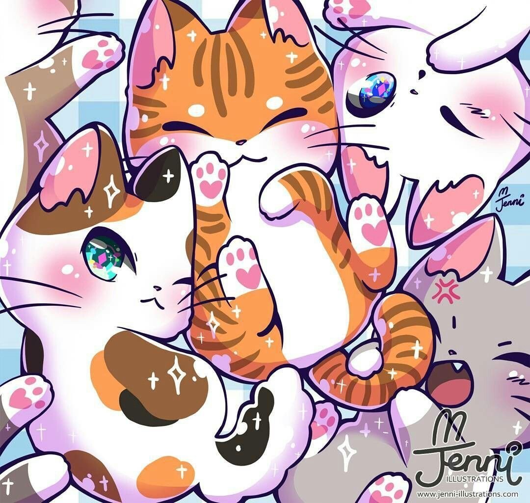 Котята аниме