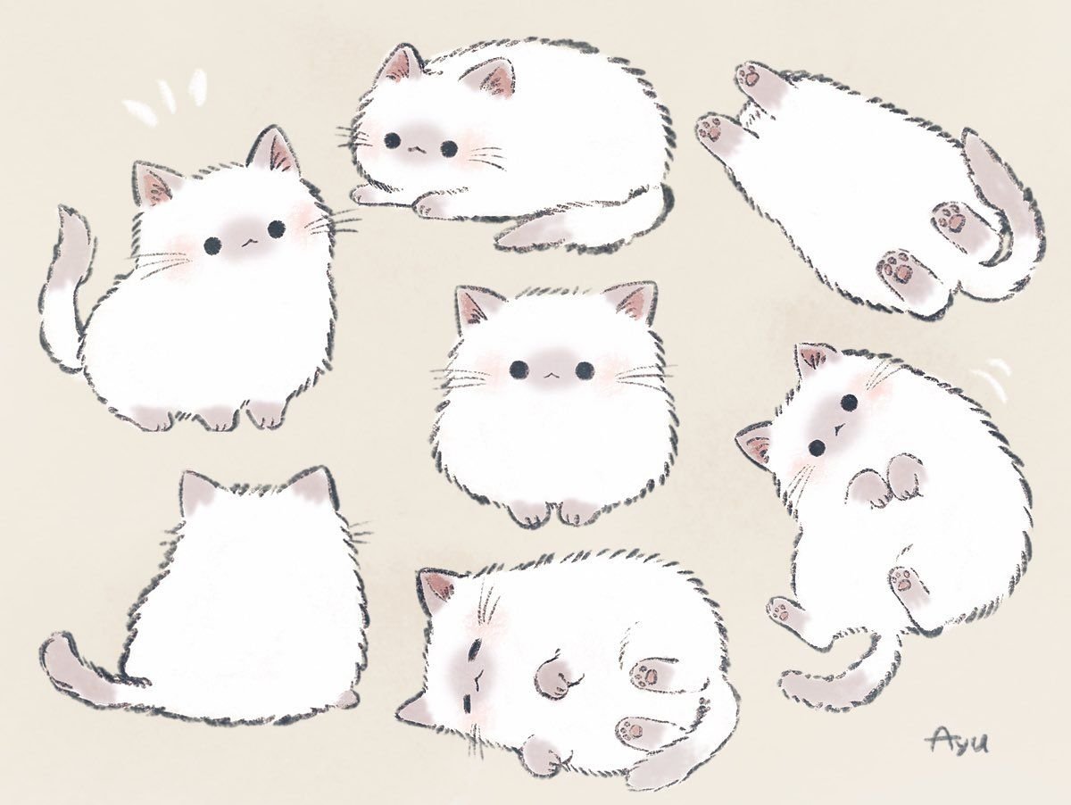 Котики Чиби кавай