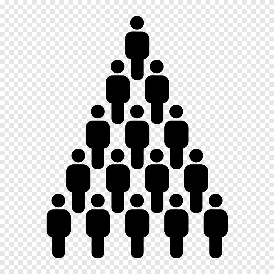 Финансовая пирамида иконка