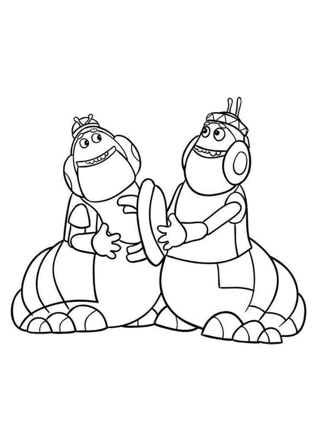 Лунтик Кузя Вупсень Пупсень