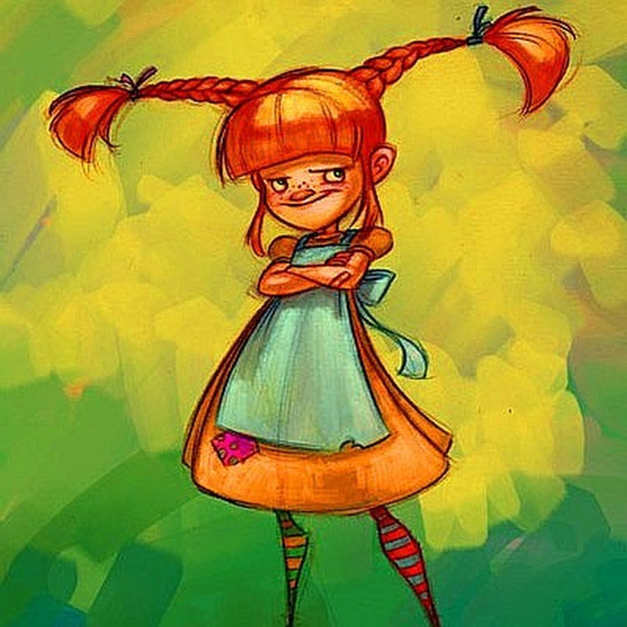 Пеппи длинный чулок сказочный персонаж