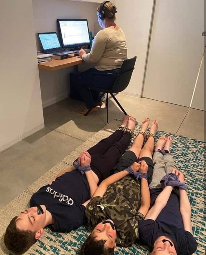 Карикатура офисные сотрудники