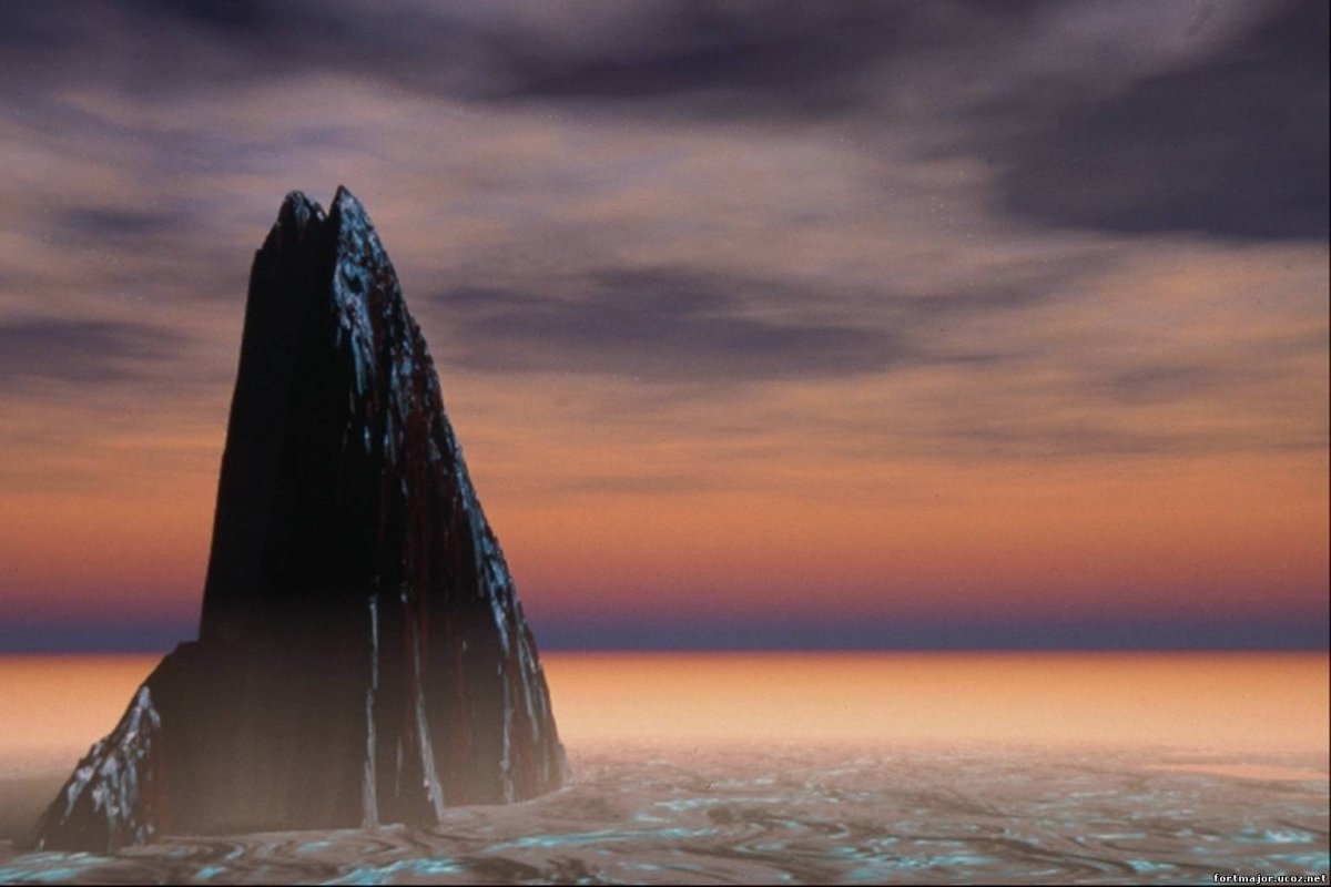 Утес и Золотая тучка