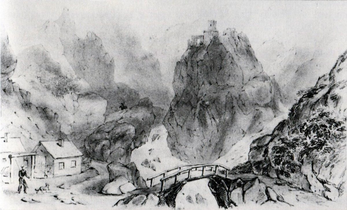 Утёс Степана Разина картина