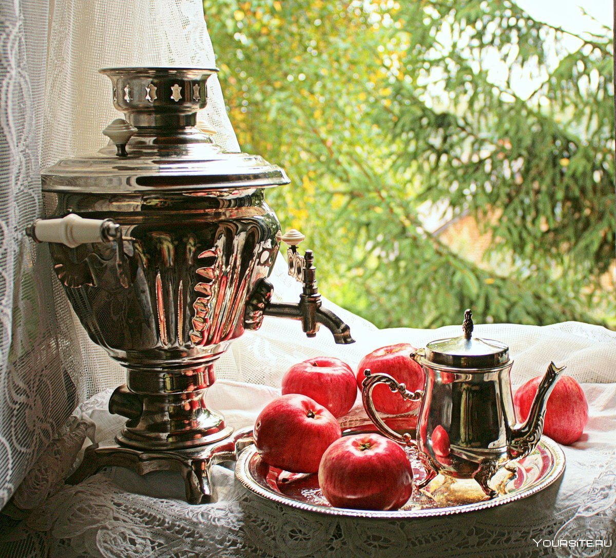 Самовар чай