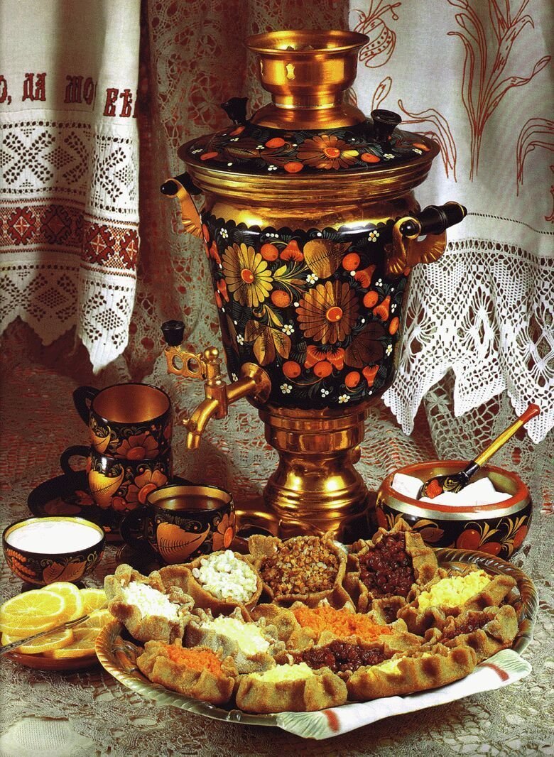 Тульский самовар чаепитие