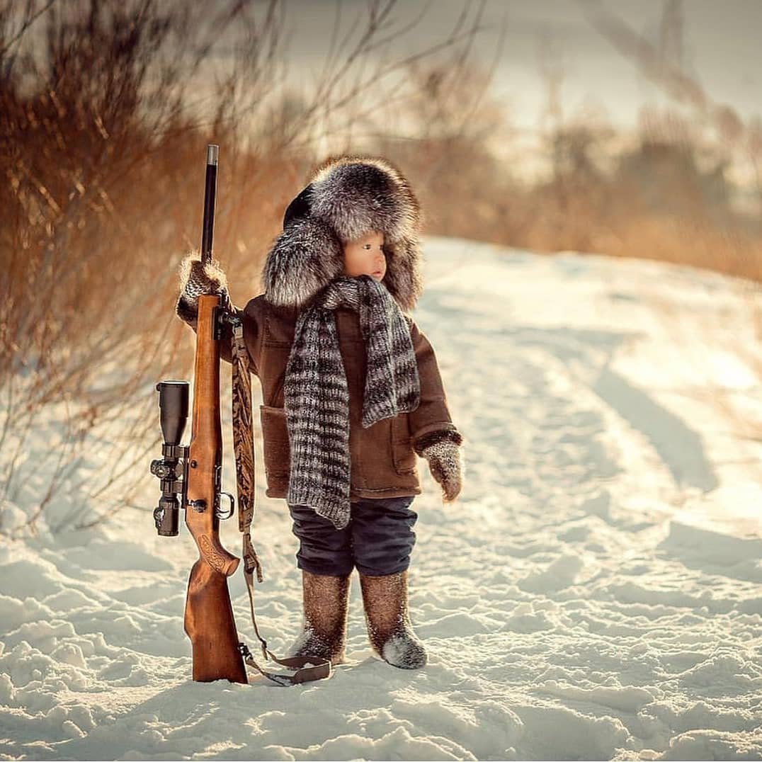 Охотник с ружьем