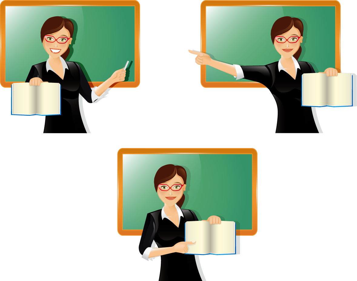 Векторные изображения учитель