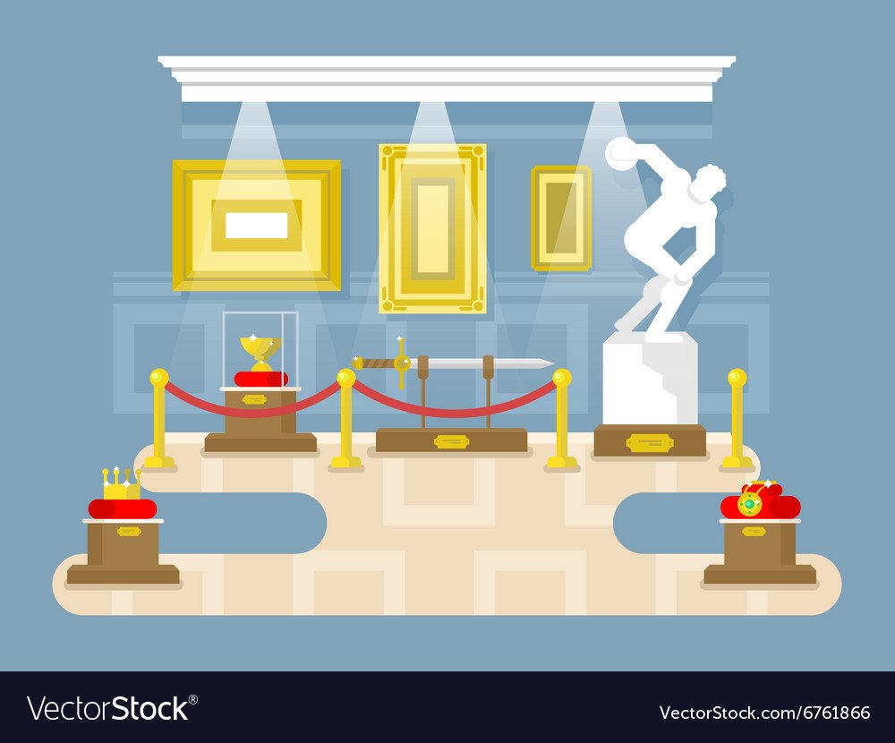 Музей вектор