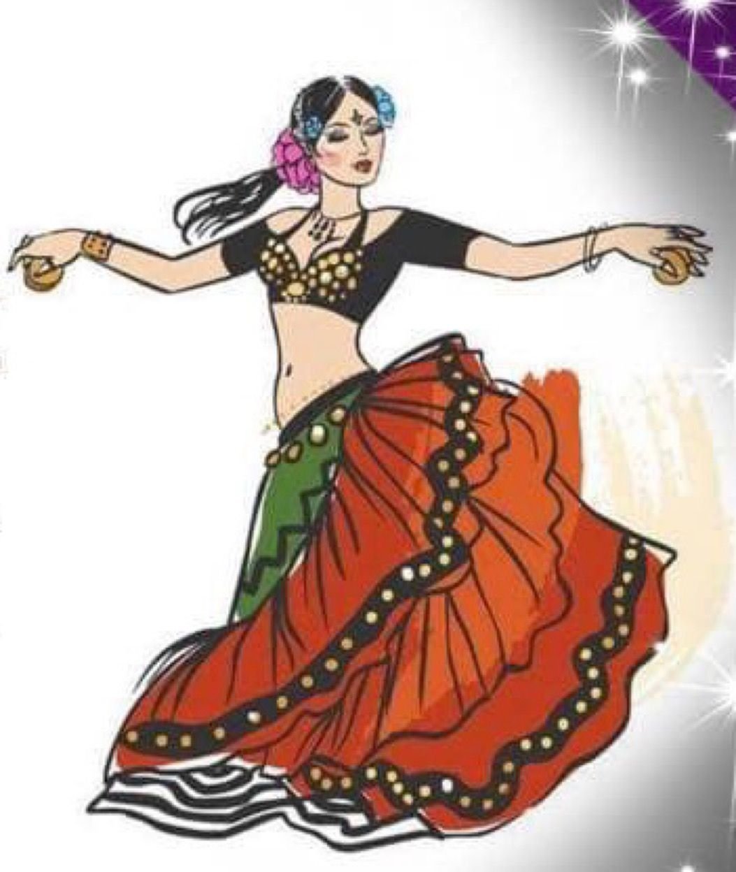 Эсмеральда в Красном платье