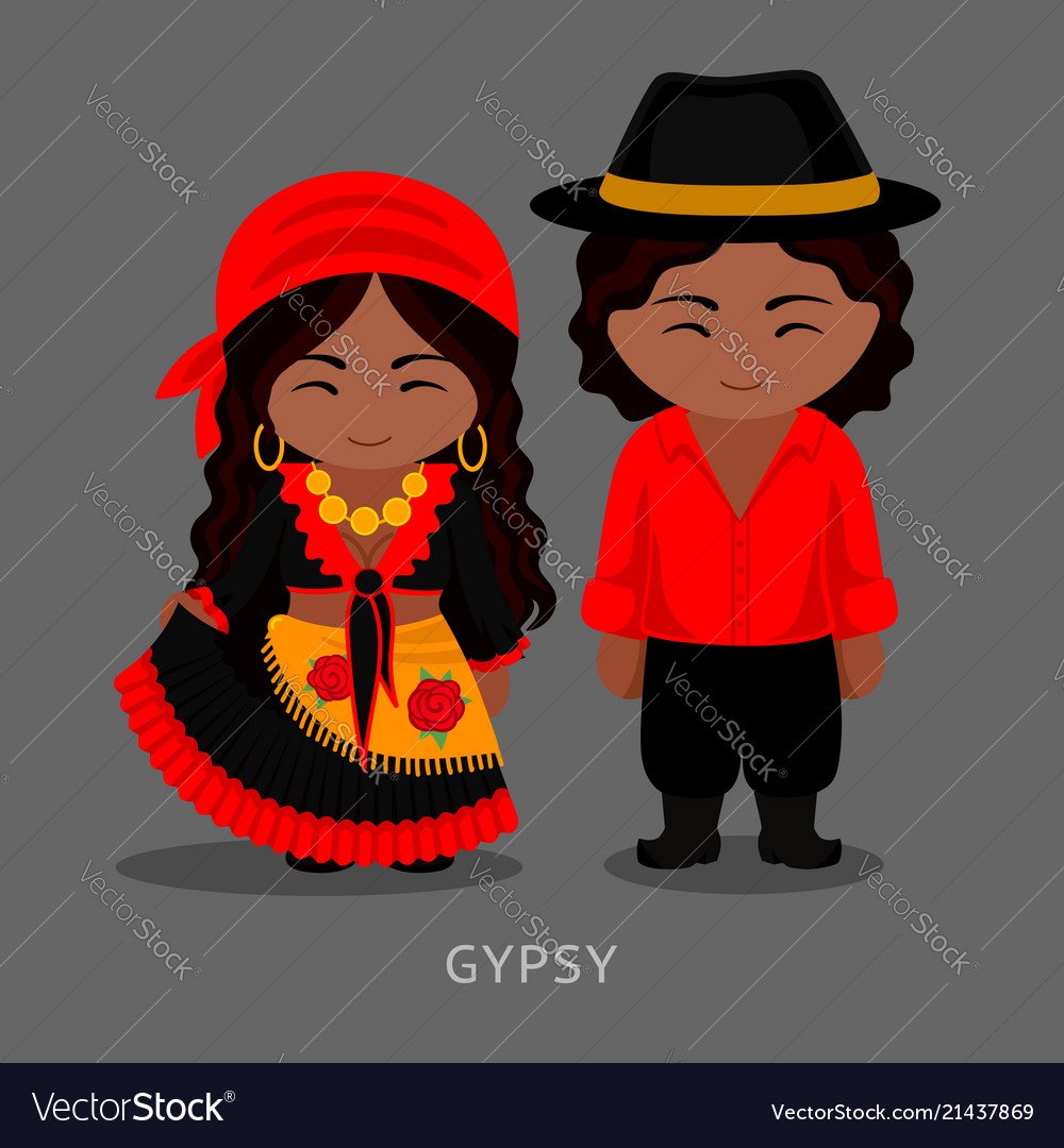 Цыган мультяшная