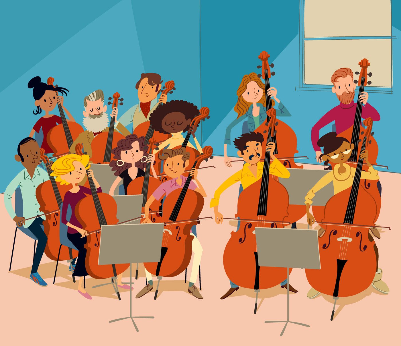 Веселый оркестр музыка