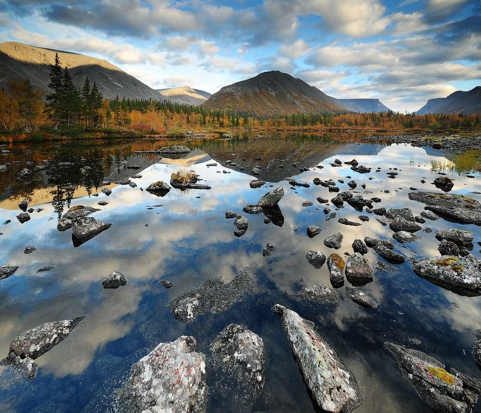 Кольский полуостров горы Хибины