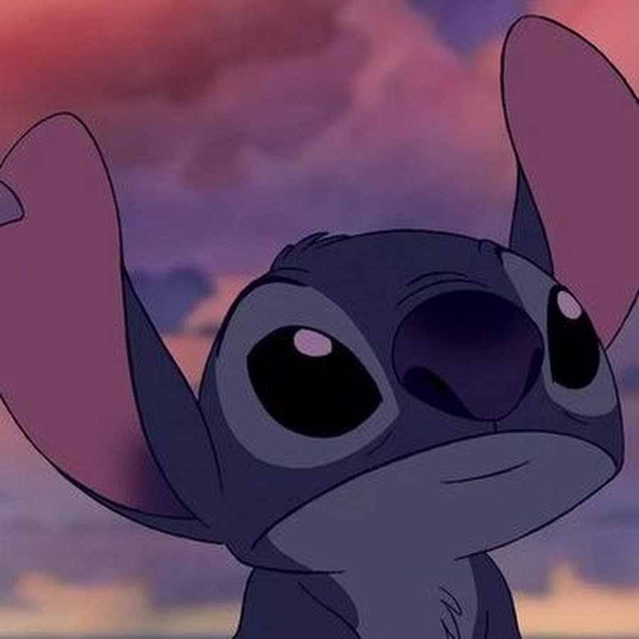 Стич с сердечками